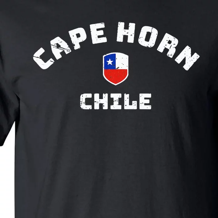 Cape Horn Chile Chilean Flag Tall T-Shirt