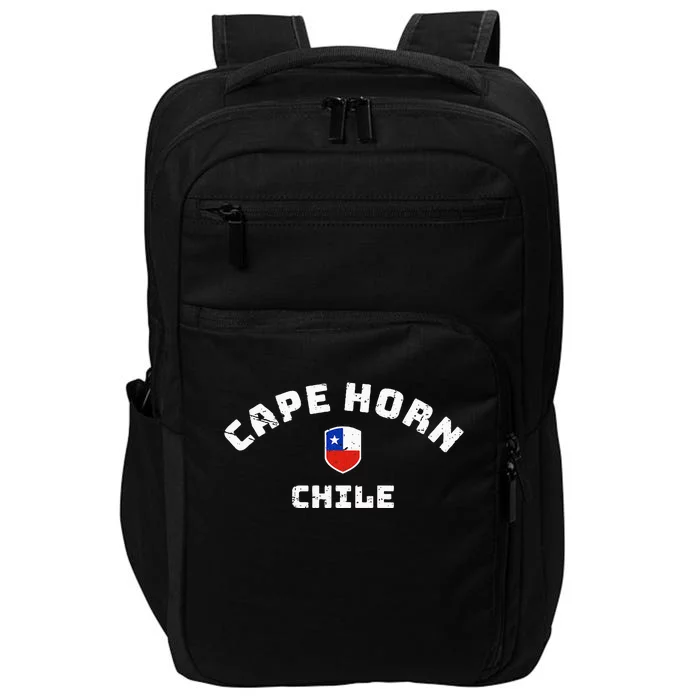 Cape Horn Chile Chilean Flag Impact Tech Backpack