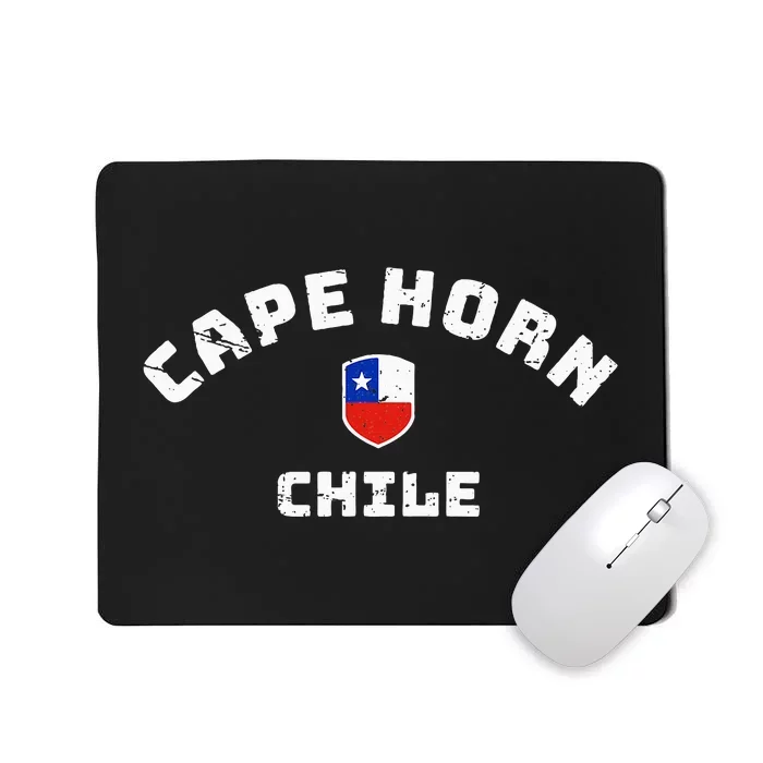 Cape Horn Chile Chilean Flag Mousepad