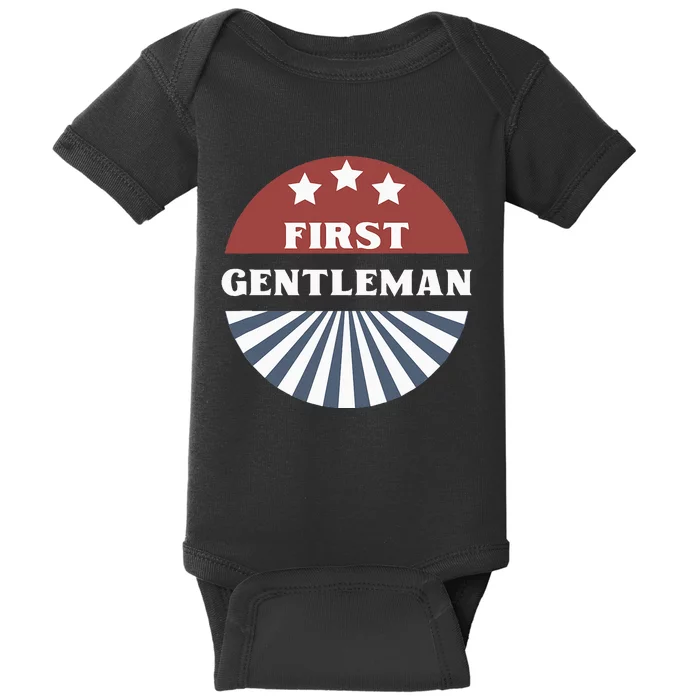 Couples Halloween Costume First Gentleman Baby Bodysuit