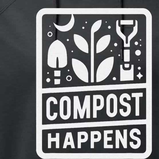 Compost Happens Performance Fleece Hoodie