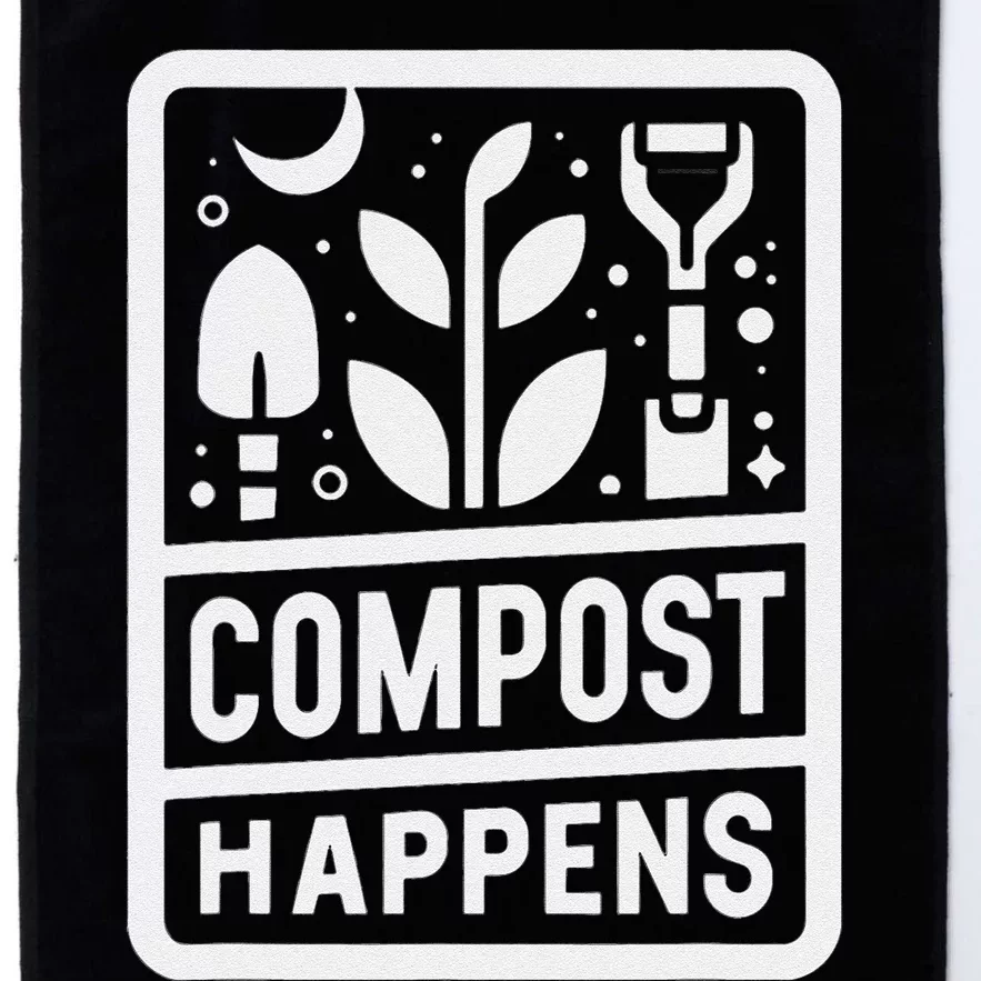 Compost Happens Platinum Collection Golf Towel