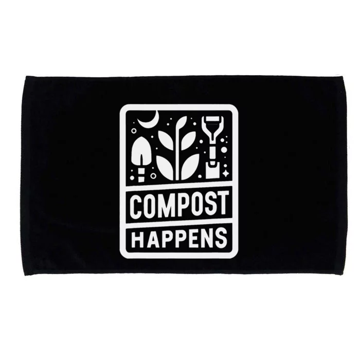 Compost Happens Microfiber Hand Towel