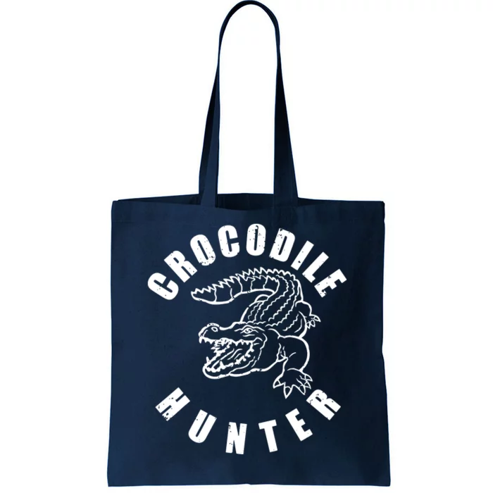 Crocodile Hunter Tote Bag