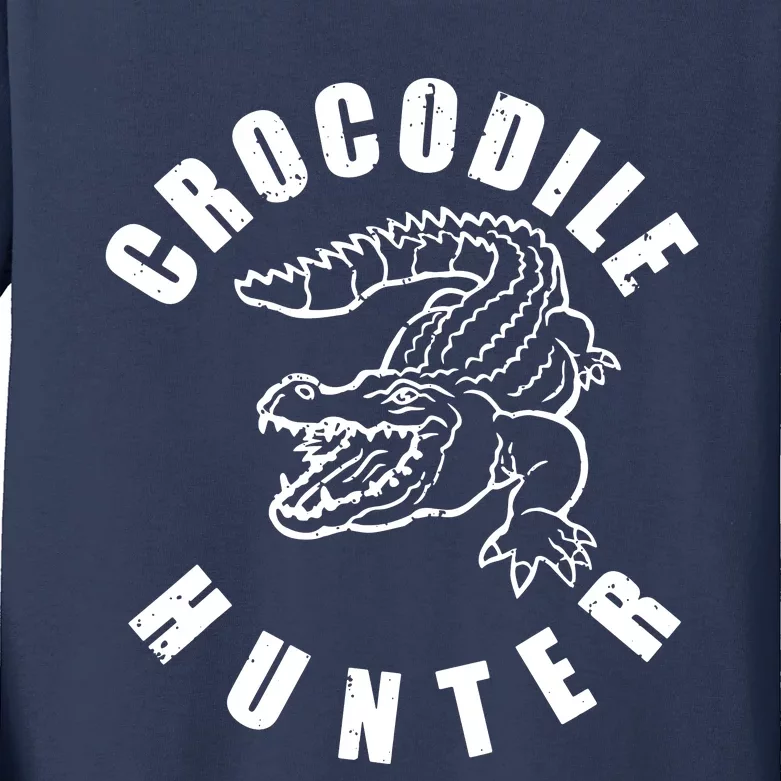 Crocodile Hunter Kids Long Sleeve Shirt