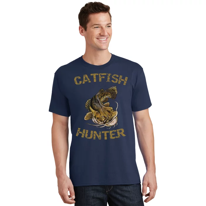 Catfish Hunter Catfish For Catfish Fisherman T-Shirt