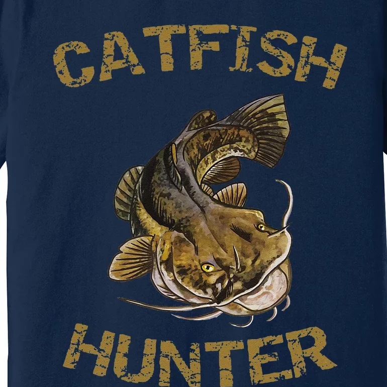 Catfish Hunter Catfish For Catfish Fisherman Premium T-Shirt