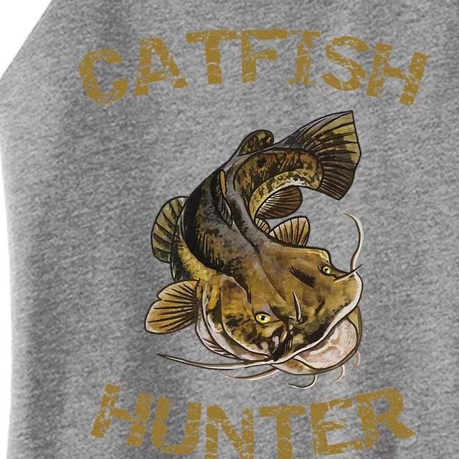 Catfish Hunter Catfish For Catfish Fisherman Women’s Perfect Tri Rocker Tank