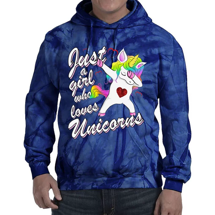 Cute Hearts Cuten Valentine's Day Gifts Unicorn Lover Tie Dye Hoodie