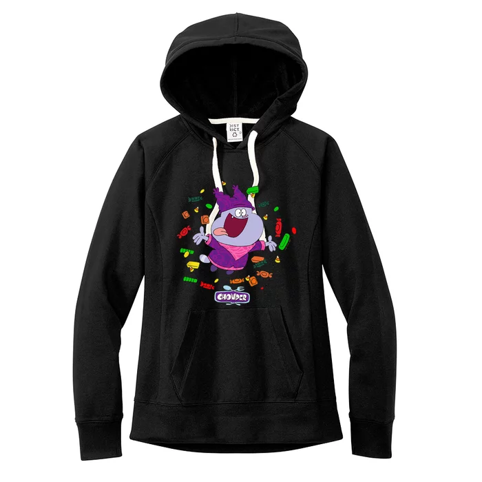 Chowder Halloween Candy Explosion Women's Fleece Hoodie