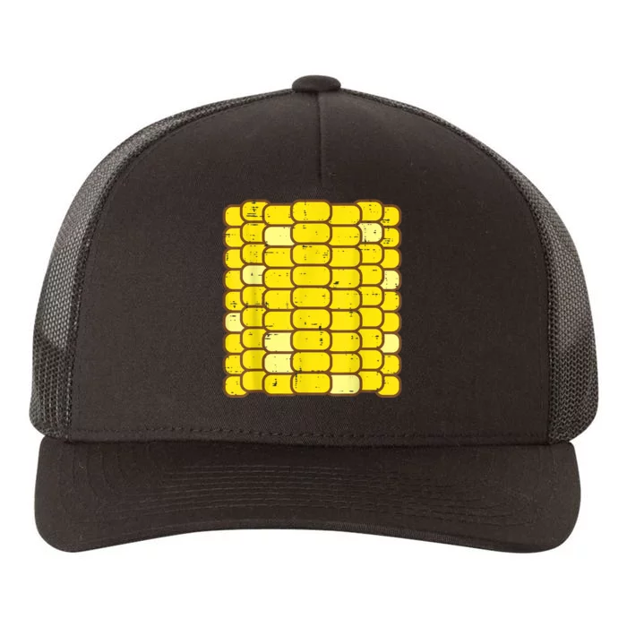 Corn Halloween Costume Funny Foodie Farmer Men Women Kids Yupoong Adult 5-Panel Trucker Hat