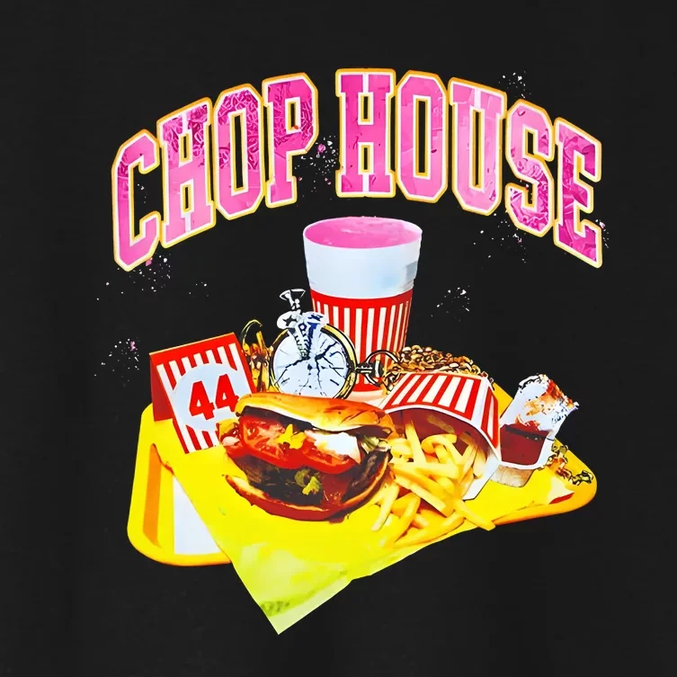 Chop House Women's Crop Top Tee