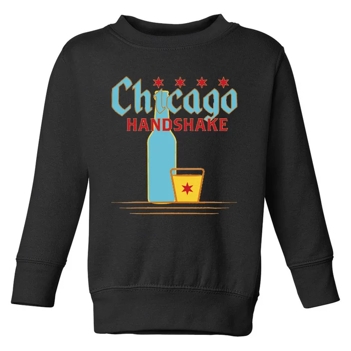 Chicago Handshake Toddler Sweatshirt