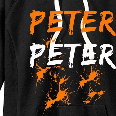 Couples Halloween Costume  Peter Pumpkin Eater Women's Fleece Hoodie