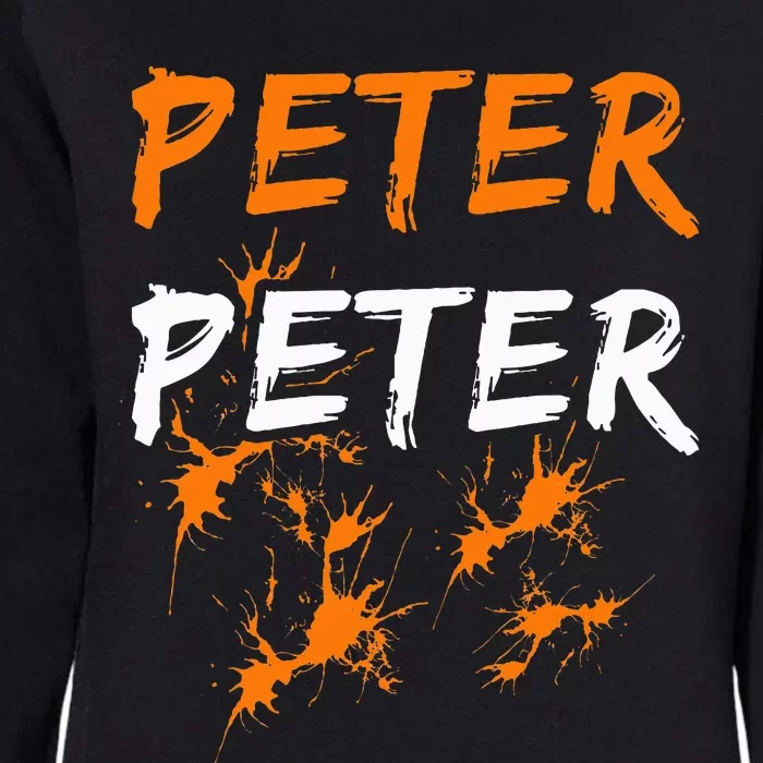 Couples Halloween Costume  Peter Pumpkin Eater Womens California Wash Sweatshirt