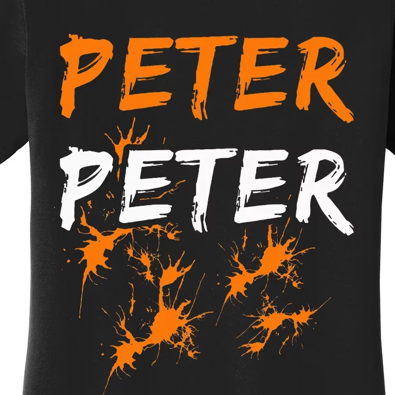 Couples Halloween Costume  Peter Pumpkin Eater Women's T-Shirt