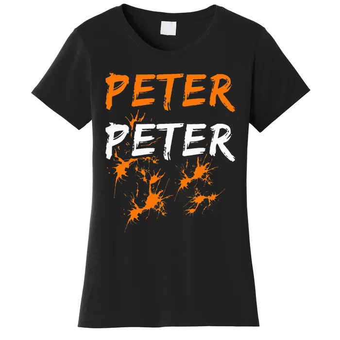 Couples Halloween Costume  Peter Pumpkin Eater Women's T-Shirt