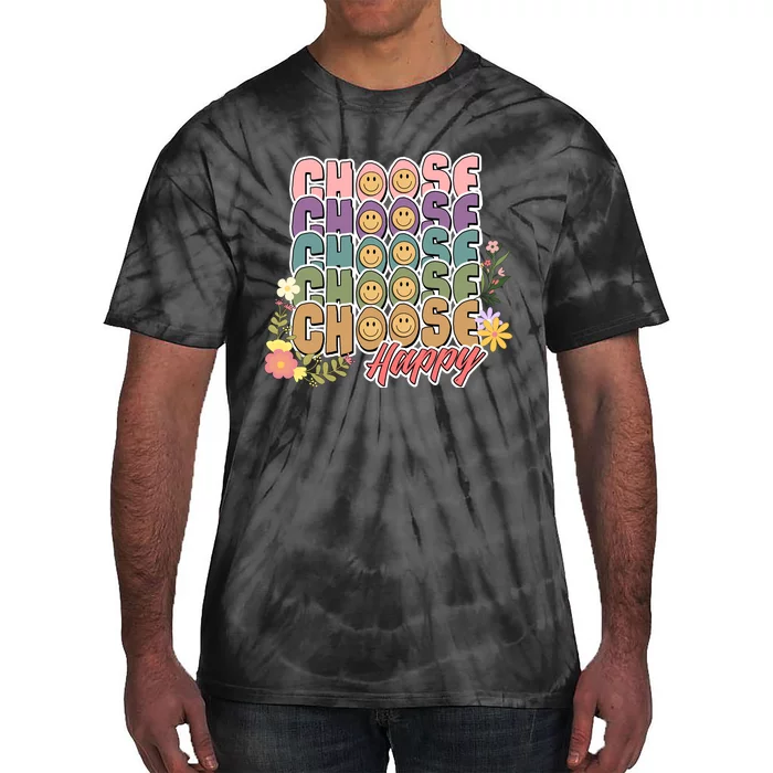 Choose Happy Tie-Dye T-Shirt