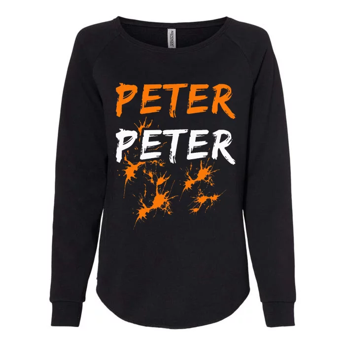 Couples Halloween Costume  Peter Pumpkin Eater Womens California Wash Sweatshirt