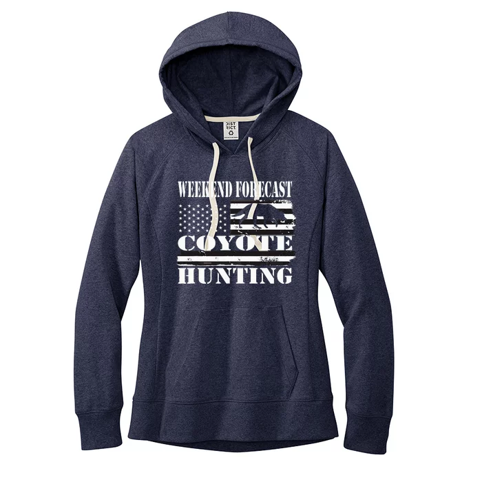 Coyote Hunting Women's Fleece Hoodie