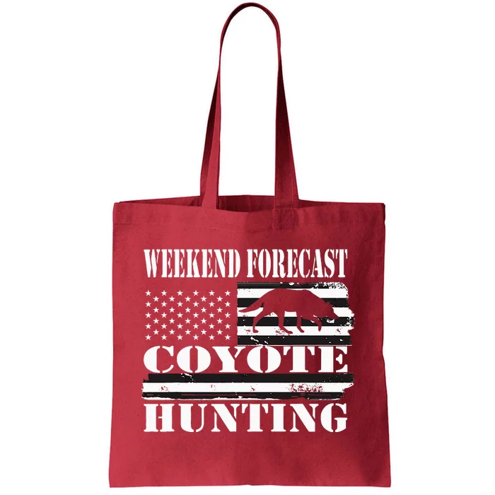 Coyote Hunting Tote Bag