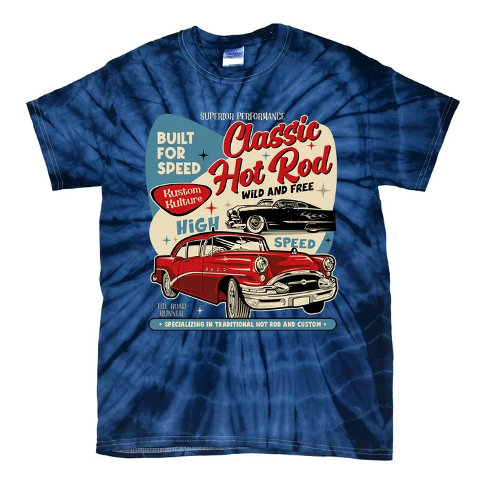 Classic Hotrod Tie-Dye T-Shirt