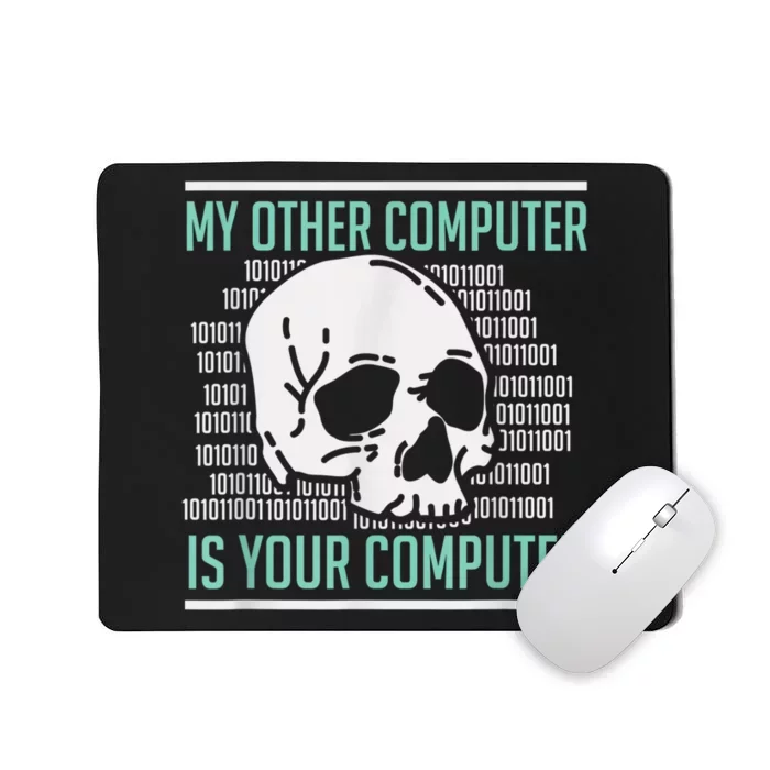 Cyber Hacker, Computer Security Expert, Cybersecurity Mousepad