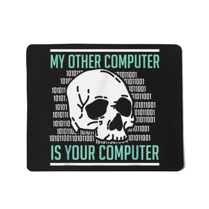 Cyber Hacker, Computer Security Expert, Cybersecurity Mousepad