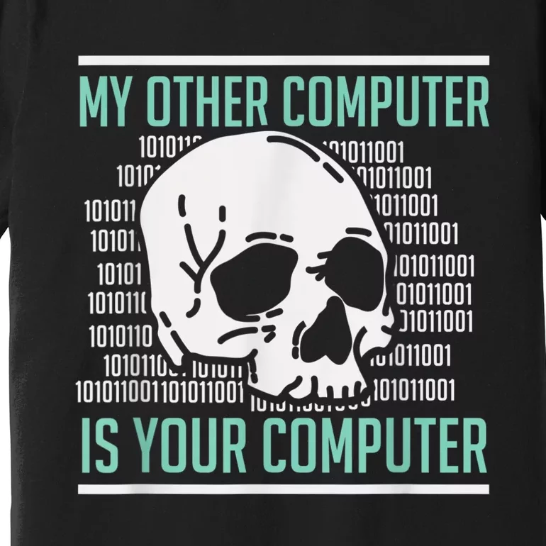 Cyber Hacker, Computer Security Expert, Cybersecurity Premium T-Shirt