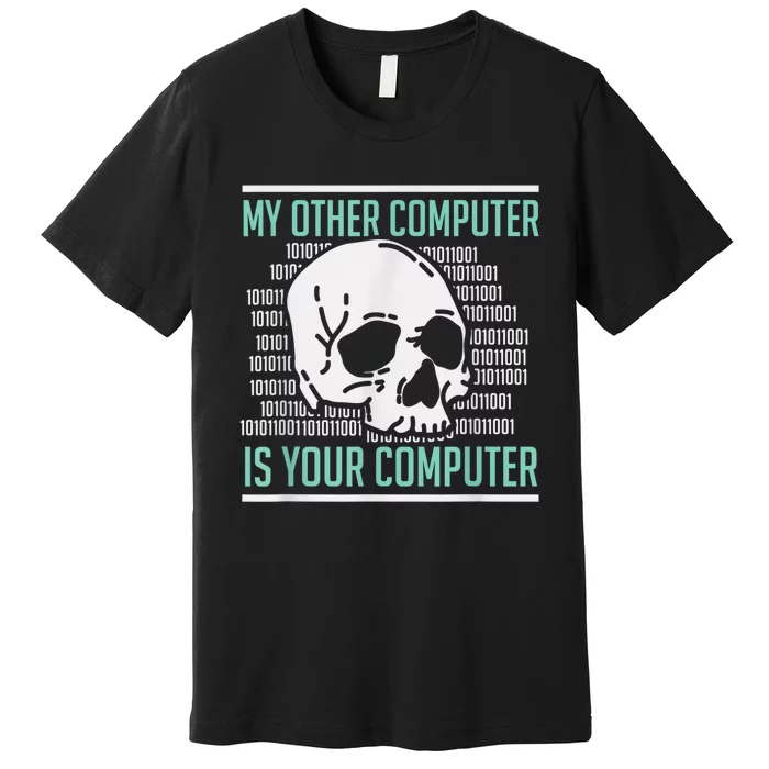 Cyber Hacker, Computer Security Expert, Cybersecurity Premium T-Shirt