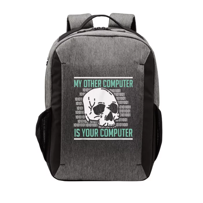 Cyber Hacker, Computer Security Expert, Cybersecurity Vector Backpack