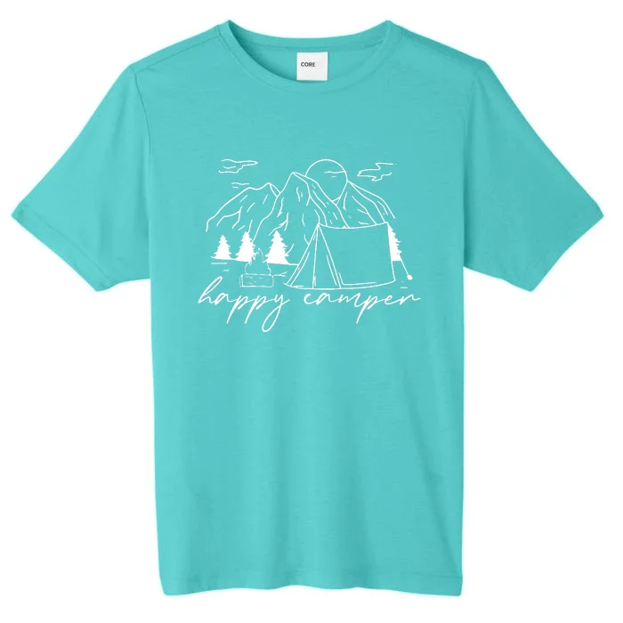 Camping Happy Camper ChromaSoft Performance T-Shirt