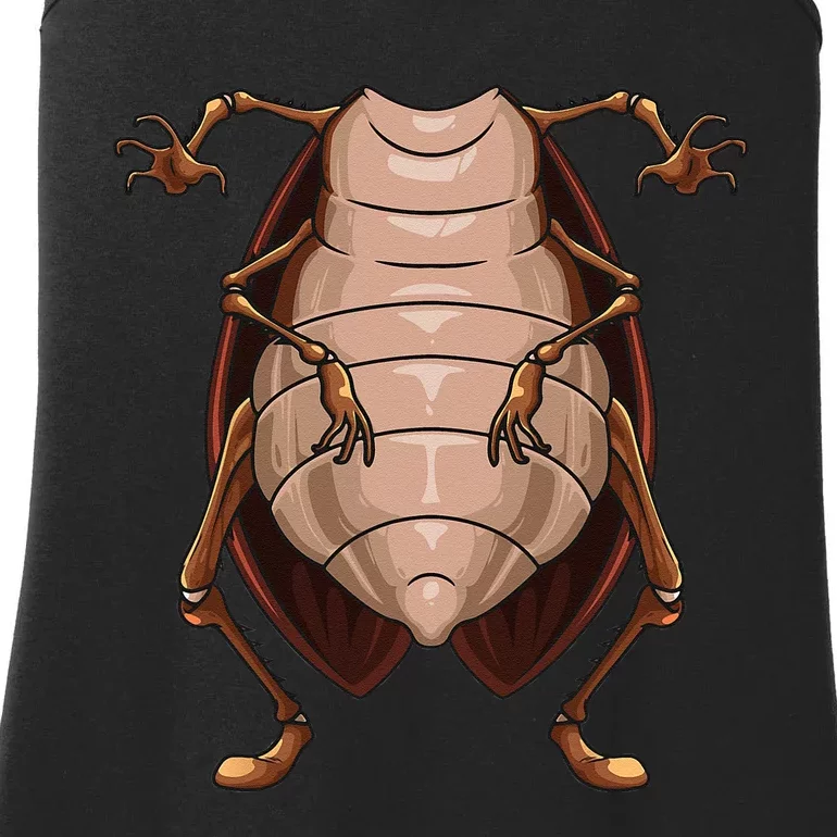 Cool Headless Cockroach Funny Lazy Halloween Costume Gift Ladies Essential Tank