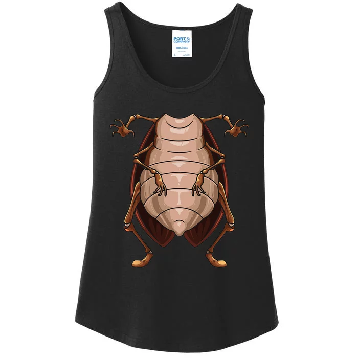 Cool Headless Cockroach Funny Lazy Halloween Costume Gift Ladies Essential Tank