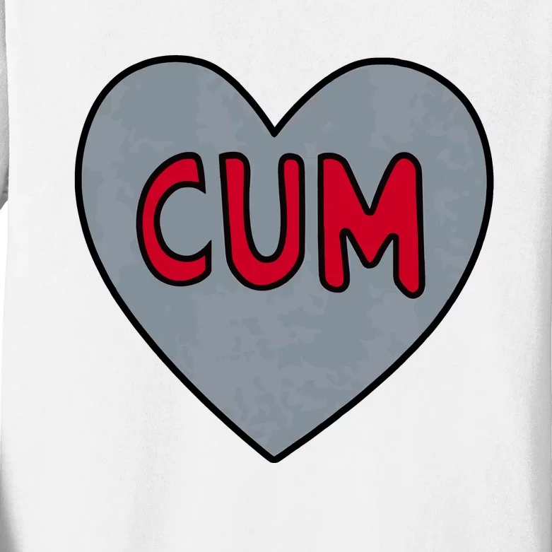 Cum Heart Christian University Michigan Kids Long Sleeve Shirt