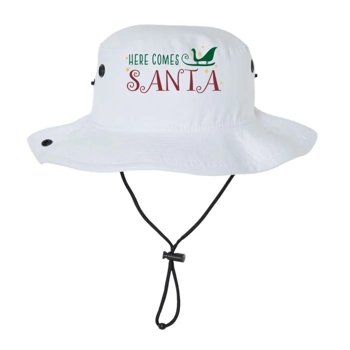 Cute Here Comes Santa Claus Sleigh Christmas Holiday Season Cute Gift Legacy Cool Fit Booney Bucket Hat