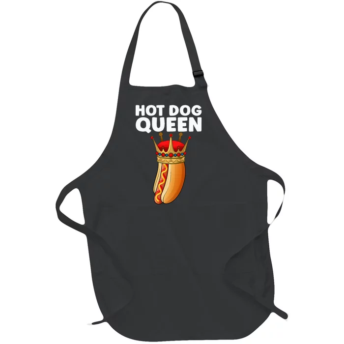 Cute Hot Dog Design For Women Sausage Hotdog Lovers Full-Length Apron With Pocket