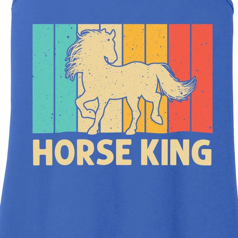 Cool Horse Dad Horseback Riding Lover Rodeo Racing Gift Ladies Essential Tank