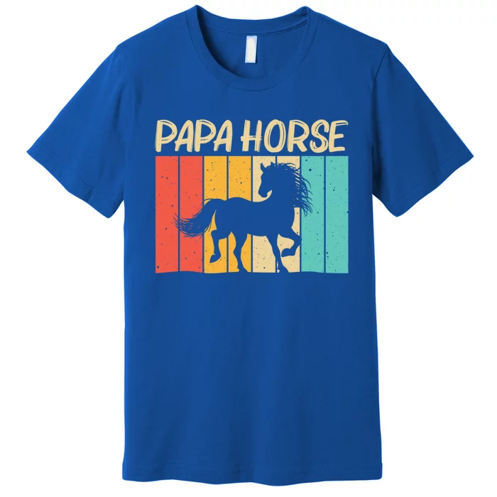 Cool Horse Design Horseback Riding Horse Lover Gift Premium T-Shirt