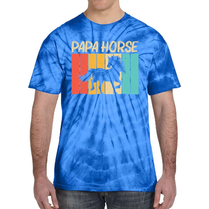 Cool Horse Design Horseback Riding Horse Lover Gift Tie-Dye T-Shirt