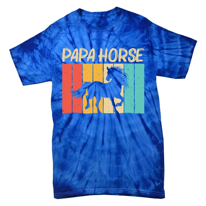 Cool Horse Design Horseback Riding Horse Lover Gift Tie-Dye T-Shirt