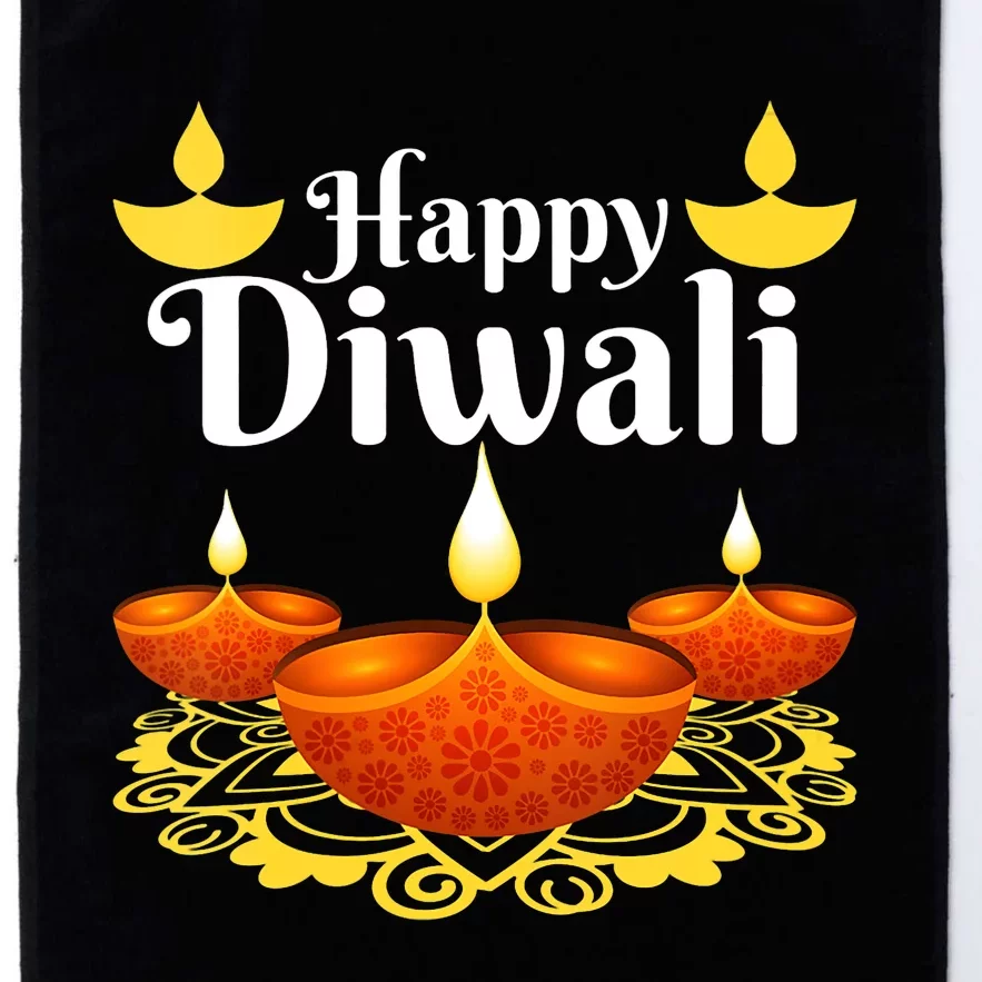 Cool Happy Diwali Festival Of Light Diva Lanterns Platinum Collection Golf Towel