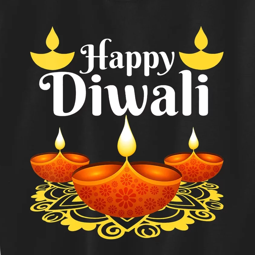 Cool Happy Diwali Festival Of Light Diva Lanterns Kids Sweatshirt