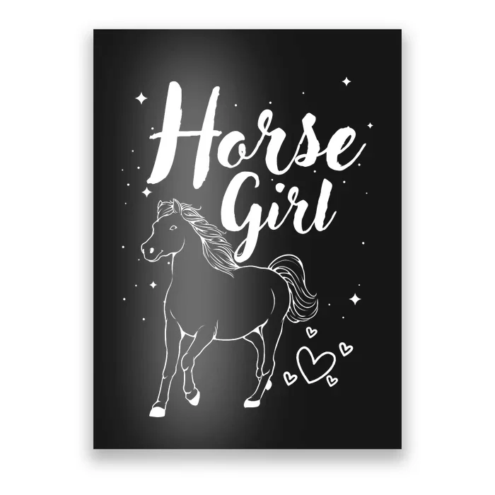 Cool Horse  Design For  Horse Lover Equestrian Poster