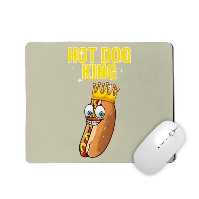 Cute Hot Dog Design For Women Food Hot Dog Lovers Mousepad