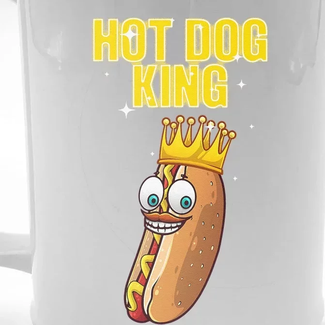 Cute Hot Dog Design For Women Food Hot Dog Lovers Front & Back Beer Stein