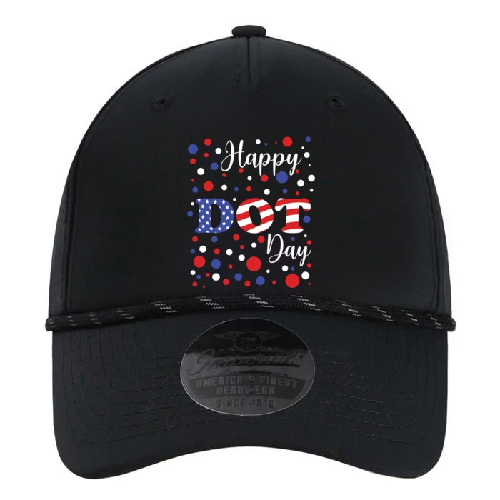 Colorful Happy Dot Day Groovy Dot Gift Performance The Dyno Cap