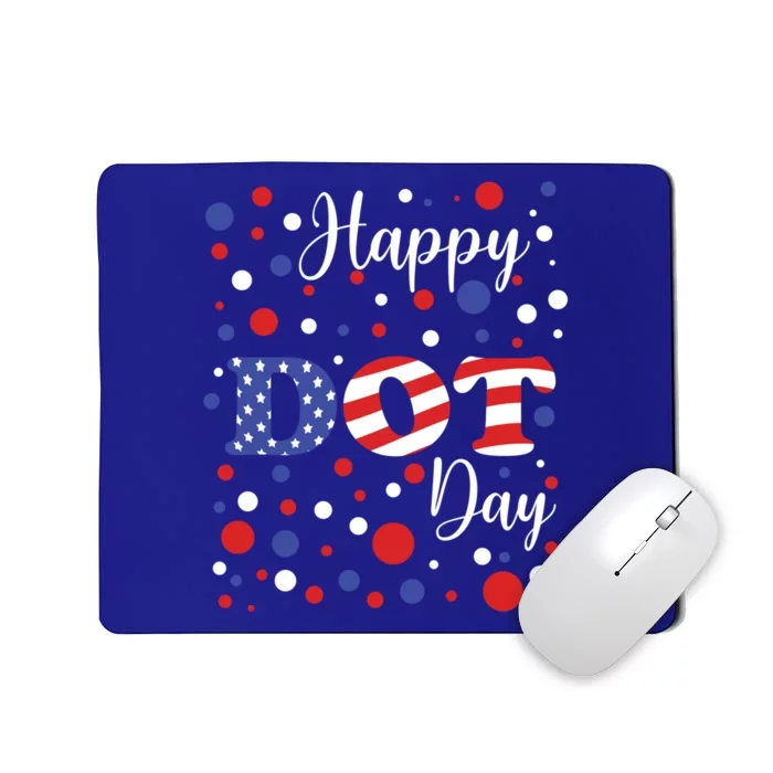 Colorful Happy Dot Day Groovy Dot Gift Mousepad