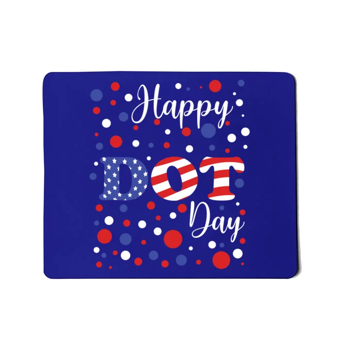 Colorful Happy Dot Day Groovy Dot Gift Mousepad