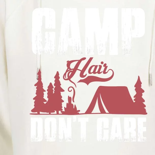 Camp Hair Dont Care Womens Funnel Neck Pullover Hood